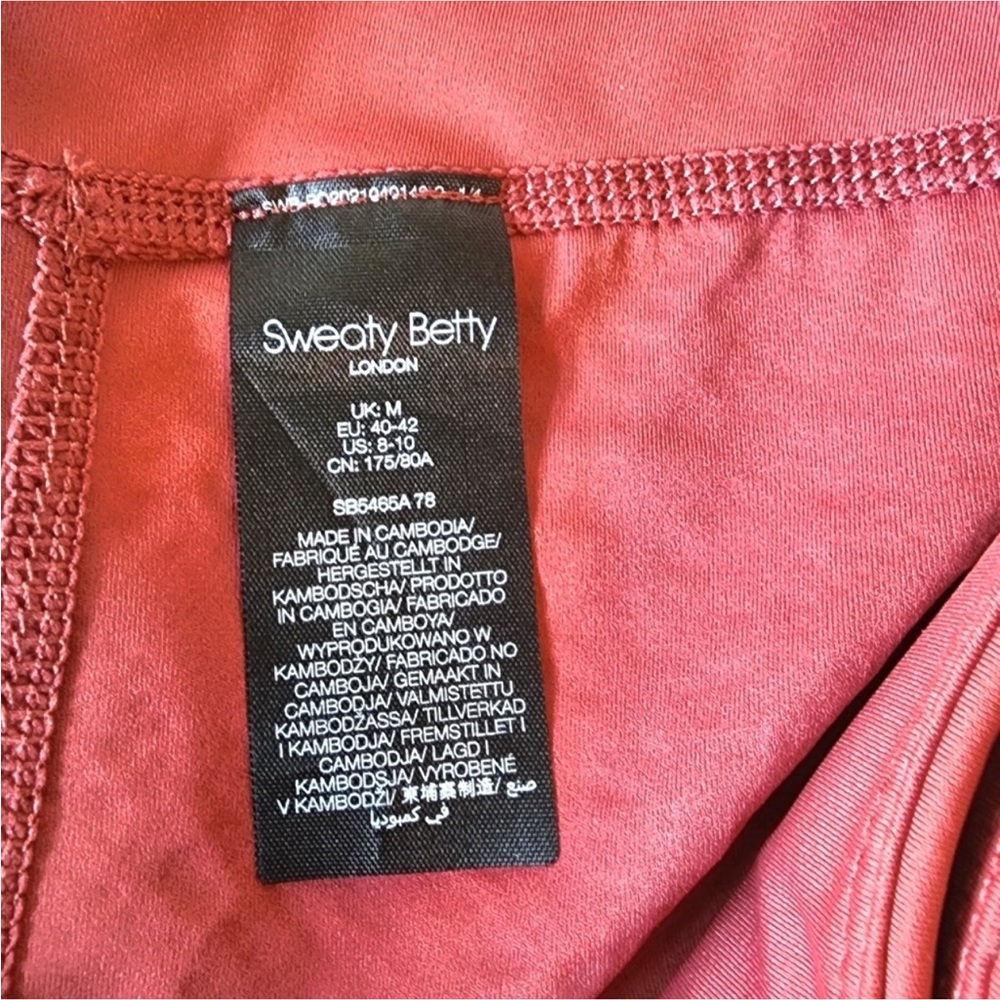 NWOT. Sweaty Betty Goddess 7/8 Workout Leggins - Picture 5 of 5